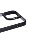 Apple iPhone 15 Pro Max Kılıf Kamera Lens Korumalı Standlı Zore Klon Lensli Kapak