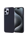 Apple iPhone 15 Pro Max Kılıf M-safe Şarj Özellikli Karbon Fiber Görünümlü Zore Nekst Kapak