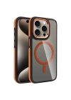 Apple iPhone 15 Pro Max Kılıf M-safe Şarj Özellikli Mat Görünümlü Zore Solo Kapak