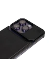 Apple iPhone 15 Pro Max Kılıf M-safe Şarj Özellikli Mekanizmalı Koku Hazneli Zore Mostar Kapak