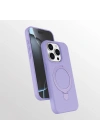 Apple iPhone 15 Pro Max Kılıf M-safe Şarj Özellikli Standlı Zore Samara Kapak