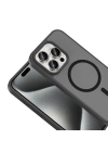 Apple iPhone 15 Pro Max Kılıf M-safe Şarj Özellikli Zore Babet Kapak