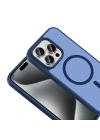 Apple iPhone 15 Pro Max Kılıf M-safe Şarj Özellikli Zore Babet Kapak