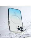 Apple iPhone 15 Pro Max Kılıf M-Safe Şarj Özellikli Zore Septik Silikon Kapak