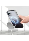 Apple iPhone 15 Pro Max Kılıf M-Safe Şarj Özellikli Zore Septik Silikon Kapak