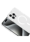 Apple iPhone 15 Pro Max Kılıf M-safe Şarj Özellikli Zore X-Rop Kapak