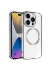 Apple iPhone 15 Pro Max Kılıf M-safe Wireless Şarj Özellikli Zore Setro Silikon