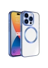 Apple iPhone 15 Pro Max Kılıf M-safe Wireless Şarj Özellikli Zore Setro Silikon