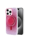 Apple iPhone 15 Pro Max Kılıf M-safe Şarj Özellikli Tak-Çıkar Pop Soketli Zore Tiktok Kapak