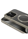 Apple iPhone 15 Pro Max Kılıf Mat Tasarımlı M-safe Wireless Şarj Özellikli Zore Mat Setro Kapak