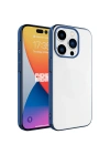 Apple iPhone 15 Pro Max Kılıf Sert PC Renkli Çerçeveli Zore Riksos Kapak