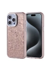 Apple iPhone 15 Pro Max Kılıf Taşlı Tasarımlı Zore Kapi Kapak