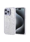 Apple iPhone 15 Pro Max Kılıf Taşlı Tasarımlı Zore Kapi Kapak