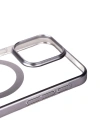 Apple iPhone 15 Pro Max Kılıf Wireless Şarj Özellikli Sert PC Zore Mat Riksos M-safe Kapak