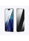 Apple iPhone 15 Pro Max Recci RSP-A08SP 3D Privacy Shield Temperli Cam Ekran Koruyucu