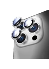 Apple iPhone 15 Pro ​​​Max Wiwu Lens Guard Metal Kamera Lens Koruyucu