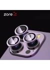 Apple iPhone 15 Pro Max Zore CL-12 Premium Safir Parmak İzi Bırakmayan Anti-Reflective Kamera Lens Koruyucu