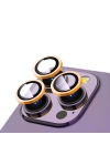 Apple iPhone 15 Pro Max Zore CL-12 Premium Safir Parmak İzi Bırakmayan Anti-Reflective Kamera Lens Koruyucu