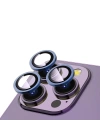 Apple iPhone 15 Pro Max Zore CL-12 Premium Safir Parmak İzi Bırakmayan Anti-Reflective Kamera Lens Koruyucu