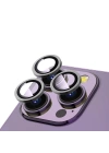 Apple iPhone 15 Pro Max Zore CL-12 Premium Safir Parmak İzi Bırakmayan Anti-Reflective Kamera Lens Koruyucu