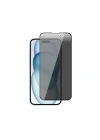 Apple iPhone 15 Pro Zore New 5D Privacy Temperli Ekran Koruyucu