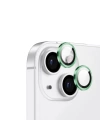 Apple iPhone 15 Zore CL-12 Premium Safir Parmak İzi Bırakmayan Anti-Reflective Kamera Lens Koruyucu