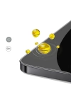 Apple iPhone 15 Zore Rika Premium Privacy Temperli Cam Ekran Koruyucu