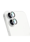 Apple iPhone 16 CaseWorld Alloy Serisi Oleofobik Anti Reflective Kamera Lens Koruyucu