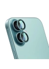 Apple iPhone 16 CaseWorld Alloy Two-Color Serisi Lens Koruyucu