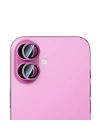 Apple iPhone 16 CaseWorld Alloy Two-Color Serisi Lens Koruyucu