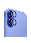 Apple iPhone 16 CaseWorld Alloy Two-Color Serisi Lens Koruyucu