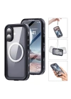 Apple iPhone 16 Kılıf 1-1 Su Geçirmez Kılıf