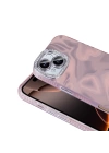 Apple iPhone 16 Kılıf Airbagli Parlak Taş Detay Tasarımlı Zore Esila Kapak