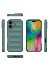 Apple iPhone 16 Kılıf Esnek TPU Oyuklu Arka Yüzey Tasarımlı Zore Etnik Silikon Kapak