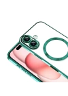 Apple iPhone 16 Kılıf Kamera Korumalı M-safe Wireless Şarj Özellikli Zore Demre Kapak