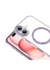 Apple iPhone 16 Kılıf Kamera Korumalı M-safe Wireless Şarj Özellikli Zore Demre Kapak