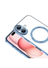 Apple iPhone 16 Kılıf Kamera Korumalı M-safe Wireless Şarj Özellikli Zore Demre Kapak