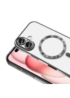 Apple iPhone 16 Kılıf Kamera Korumalı M-safe Wireless Şarj Özellikli Zore Demre Kapak