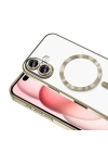 Apple iPhone 16 Kılıf Kamera Korumalı M-safe Wireless Şarj Özellikli Zore Demre Kapak