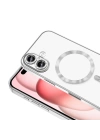 Apple iPhone 16 Kılıf Kamera Korumalı M-safe Wireless Şarj Özellikli Zore Demre Kapak