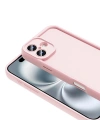 Apple iPhone 16 Kılıf Kamera Korumalı Zore Ananas Kapak