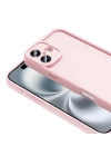 Apple iPhone 16 Kılıf Kamera Korumalı Zore Ananas Kapak