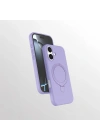 Apple iPhone 16 Kılıf M-safe Şarj Özellikli Standlı Zore Samara Kapak