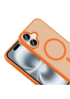 Apple iPhone 16 Kılıf M-safe Şarj Özellikli Zore Babet Kapak