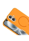 Apple iPhone 16 Kılıf M-safe Şarj Özellikli Zore Meta Kapak