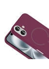 Apple iPhone 16 Kılıf M-safe Şarj Özellikli Zore Meta Kapak