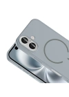 Apple iPhone 16 Kılıf M-safe Şarj Özellikli Zore Meta Kapak