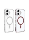Apple iPhone 16 Kılıf M-safe Şarj Özellikli Zore Tera Silikon Kapak