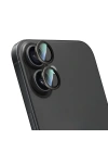 Apple iPhone 16 Plus CaseWorld Alloy Serisi Oleofobik Anti Reflective Kamera Lens Koruyucu