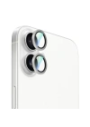 Apple iPhone 16 Plus CaseWorld Alloy Serisi Oleofobik Anti Reflective Kamera Lens Koruyucu